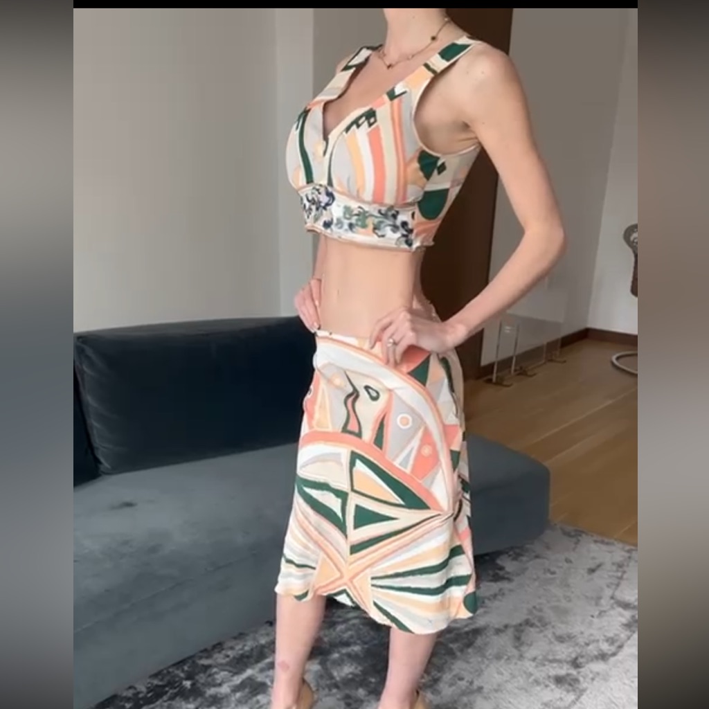 Reworked Vintage Furniture Pucci Two Piece
